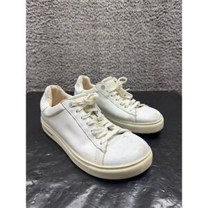 Birkenstock Bend Low‎ Natural Leather White Lace Up Mens Size 39 EU Regular